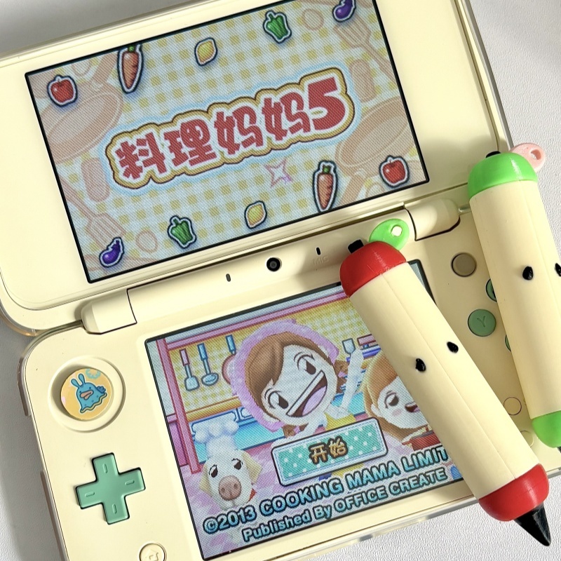 Gaming Accessories To 3D Print - ปากกาสไตลัส รูปทรงแอปเปิ้ลน่ารัก พิมพ์ลาย 3 มิติ ปลายละเอียด