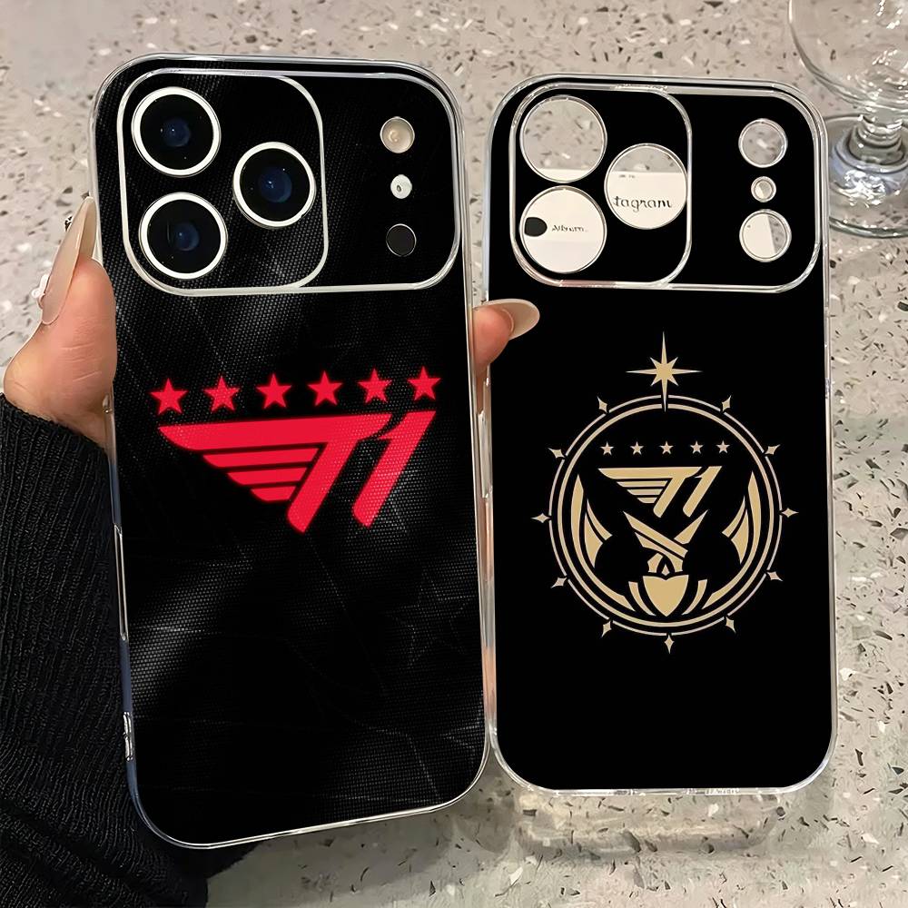 Gaming Accessories For Your Phone - เคสโทรศัพท์ดีไซน์เกมมิ่งเท่ๆ รุ่น T-T1 สำหรับ iPhone17,16,15,14,13,12,11 Plus,Pro
