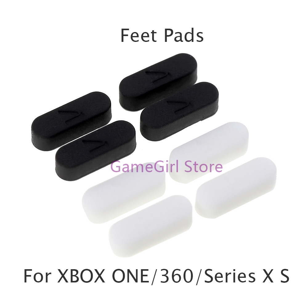 Gaming Accessories Xbox Series X - 2 ชุด = 8 ชิ้นแผ่นยางกันลื่นสำหรับเอกซ์บอกซ์วัน เอกซ์บอกซ์