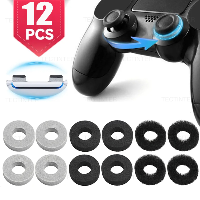 Gaming Accessories Target - วงแหวนช่วยเล็งแบบแม่นยำ 12 ชิ้น สำหรับจอยสติ๊ก PS5/PS4/Xbox/Switch 2
