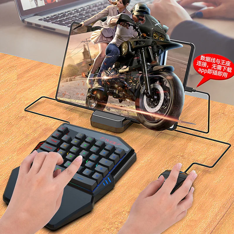 คีย์บอร์ดมือเดียว TF900 T-WOLF - Gaming Accessories For Your Phone บทวิจารณ์และราคา