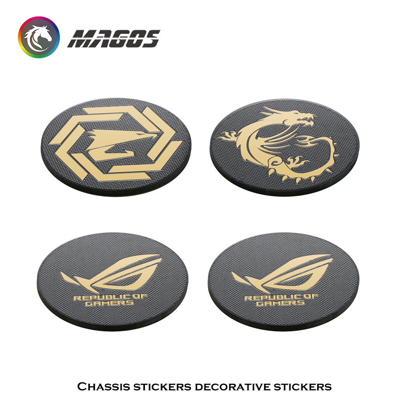 พัดลมคอมพิวเตอร์สติกเกอร์โลหะ  - Gaming Accessories For Room บทวิจารณ์และราคา