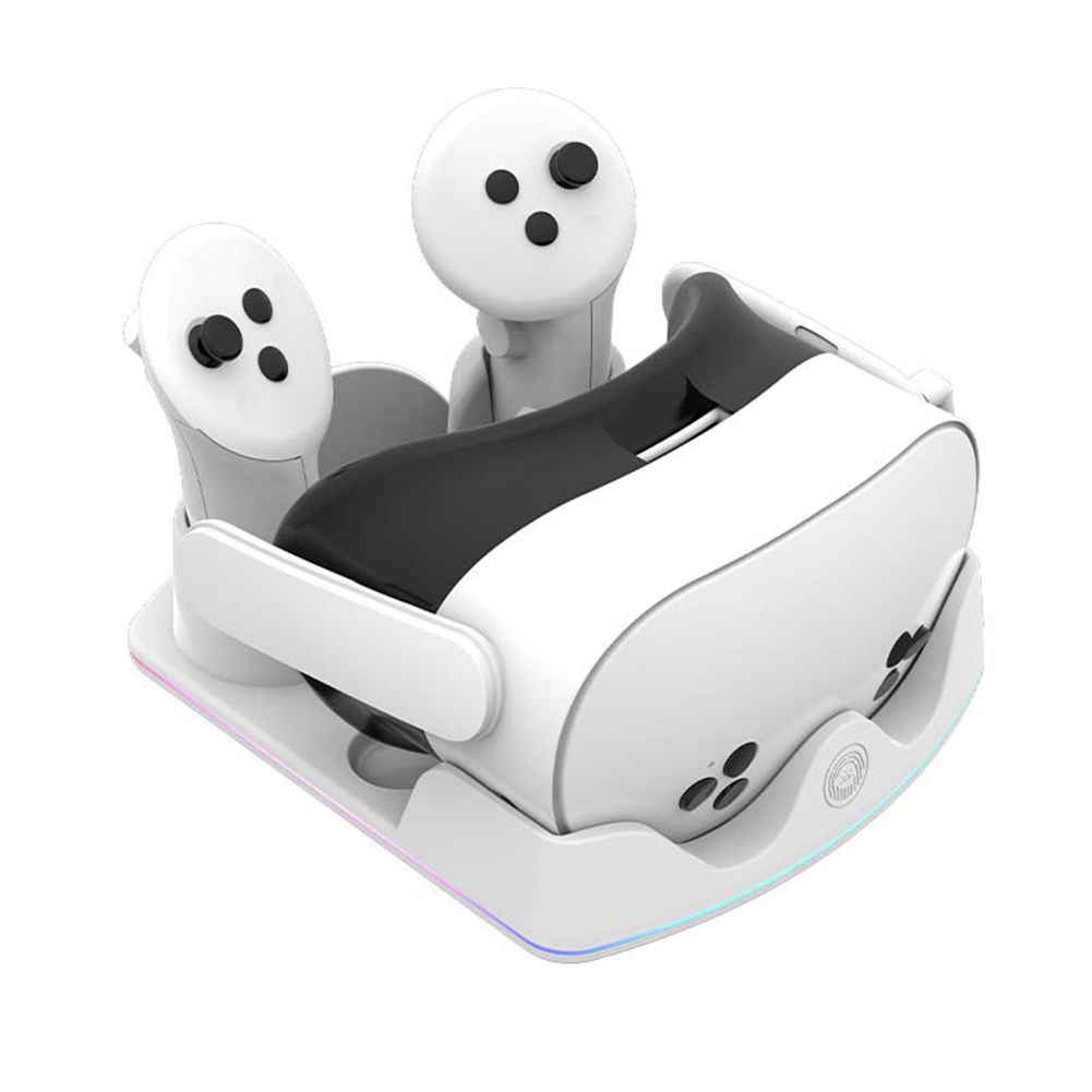 แท่นชาร์จสำหรับ Meta Quest 3S  - Headset Stand Rgb บทวิจารณ์และราคา