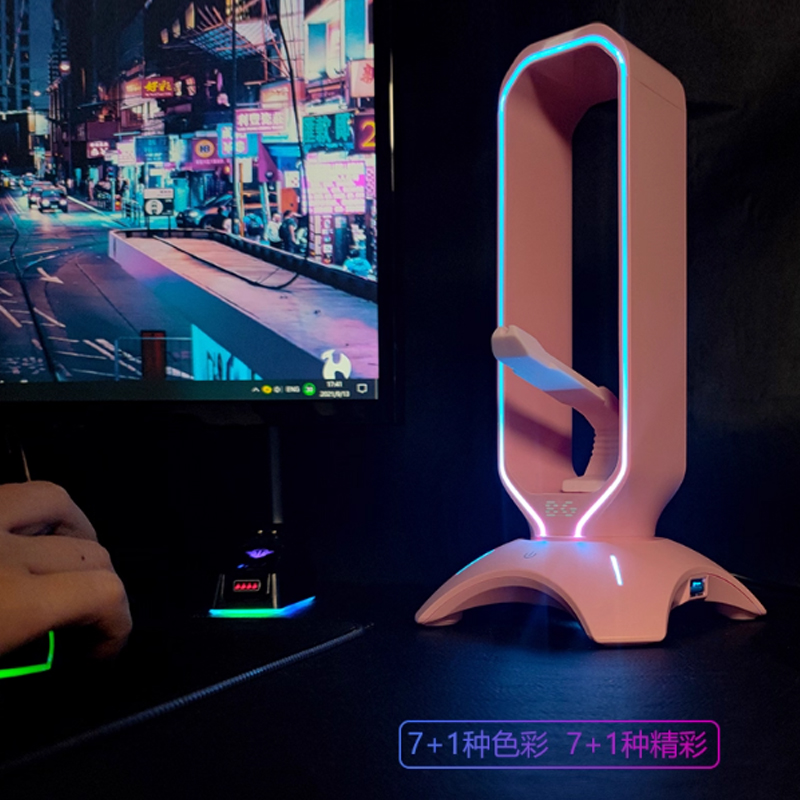 ขาตั้งหูฟังเกมมิ่ง RGB พร้อมที - Headset Stand Rgb บทวิจารณ์และราคา