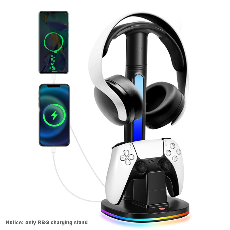 แท่นชาร์จคอนโทรลเลอร์พร้อมหูฟั - Headset Stand Rgb บทวิจารณ์และราคา