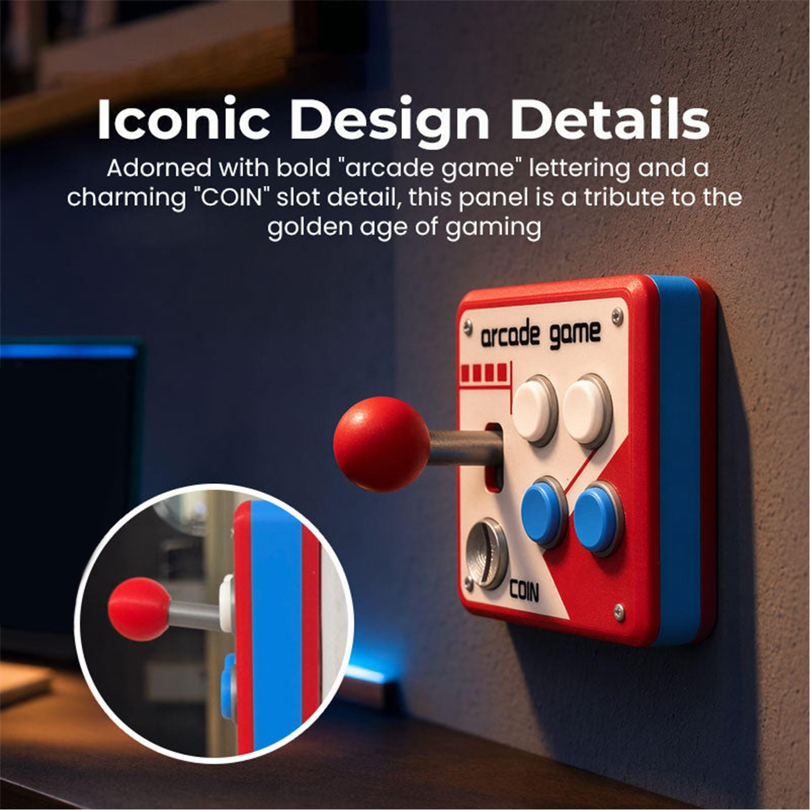ฝาครอบสวิตช์ไฟเกมอาร์เคดสไตล์เ - Gaming Accessories For Room บทวิจารณ์และราคา