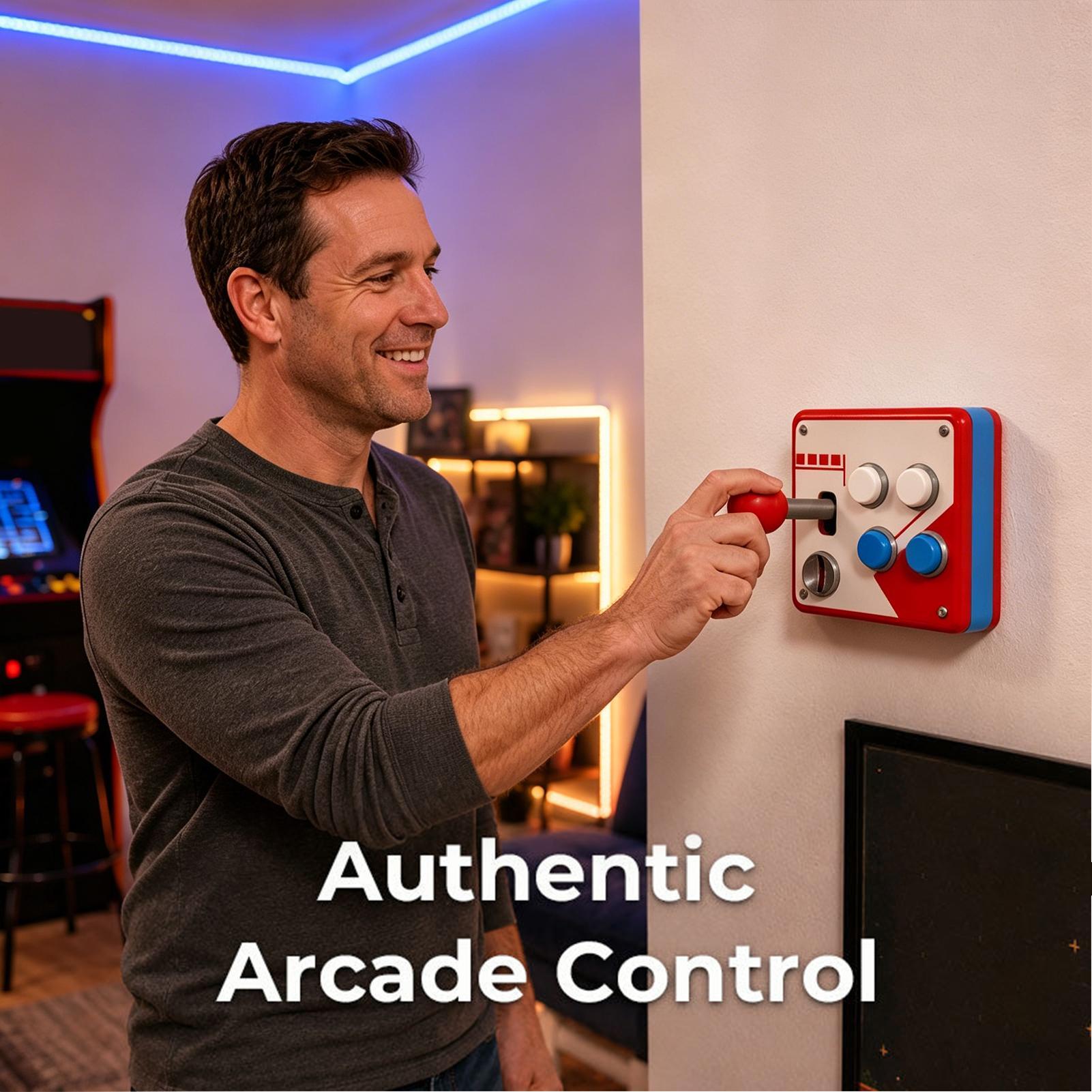 ฝาครอบสวิตช์ไฟเกมอาร์เคดสไตล์เ - Gaming Accessories For Room บทวิจารณ์และราคา