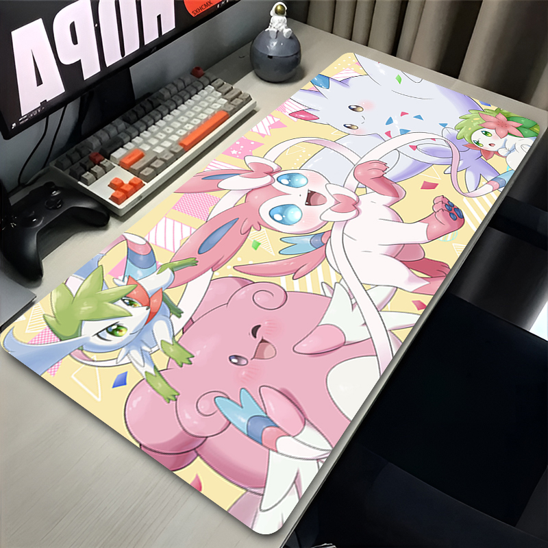 แผ่นรองเมาส์สีชมพูขนาดใหญ่ XXL - Gaming Accessories Cheap บทวิจารณ์และราคา