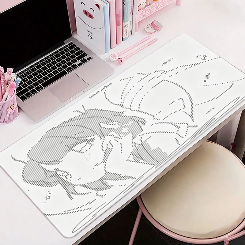 แผ่นรองเมาส์หนังลายการ์ตูนอนิเ - Gaming Accessories Cheap บทวิจารณ์และราคา